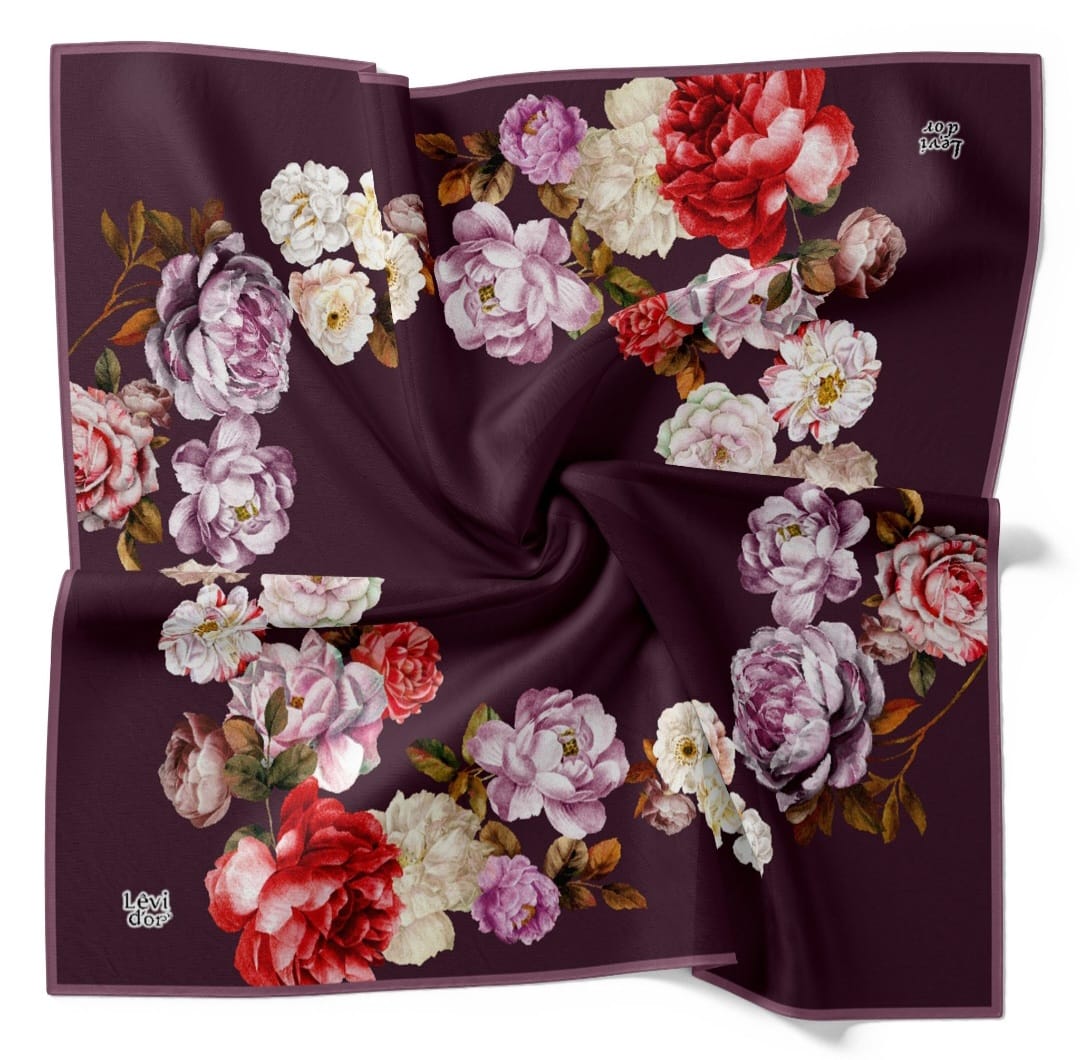 Levidor lotus pamuk eşarp